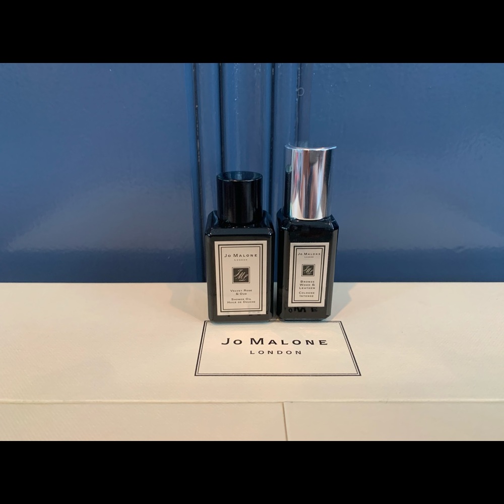 Jo Malone shower oil and cologne